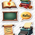 School Subjects - Sticker Sheet v15